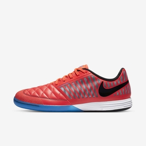 Chaussure Foot Salle Nike Lunar Gato II IC Rouge 7120-854 Bright Crimson/White/Photo Blue/Black Homme | SHR-30701920